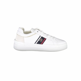 Tommy Hilfiger White Polyester Sneaker Belenciaga Sneakers