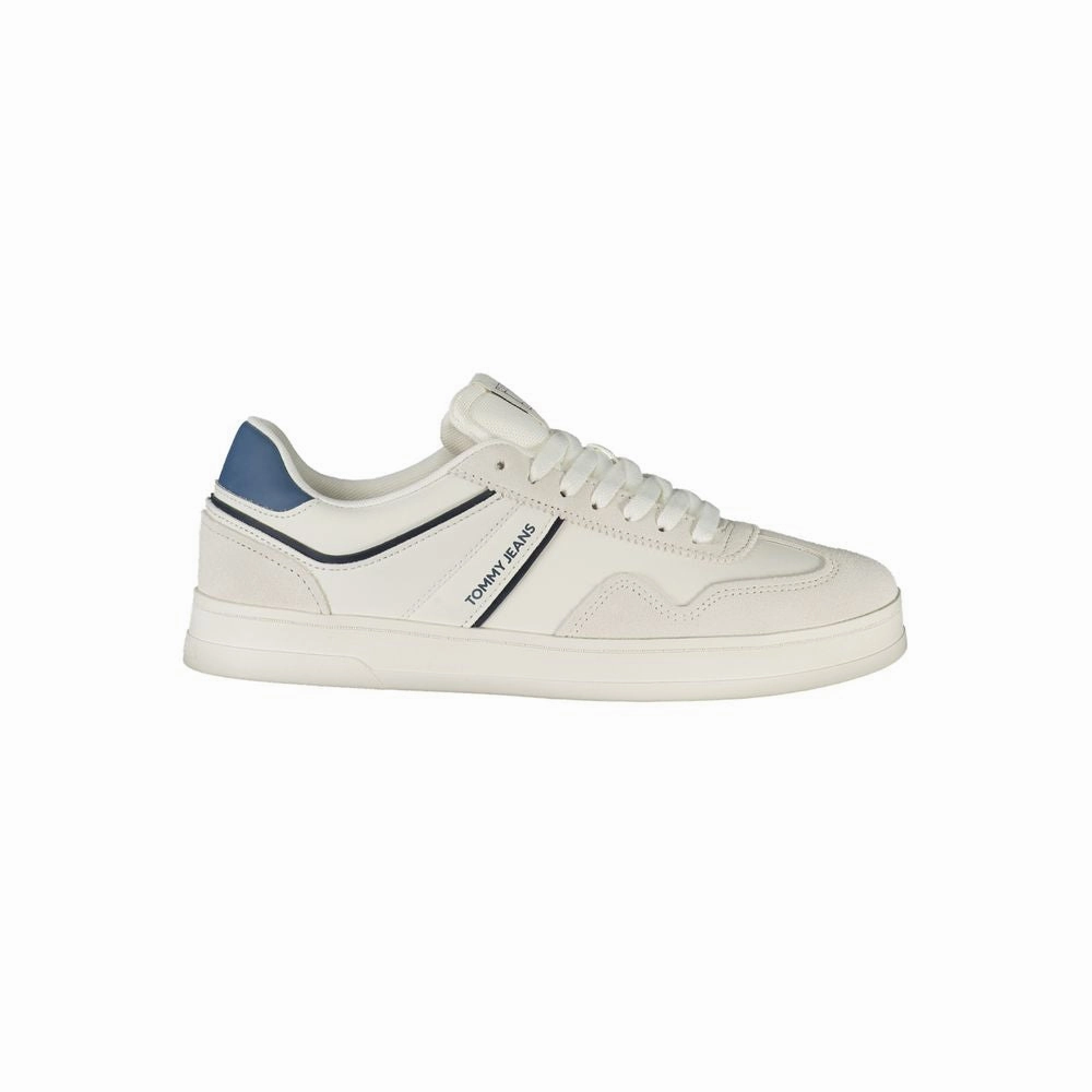 Best Sneakers For Volleyball Tommy Hilfiger White Polyethylene Men Sneaker