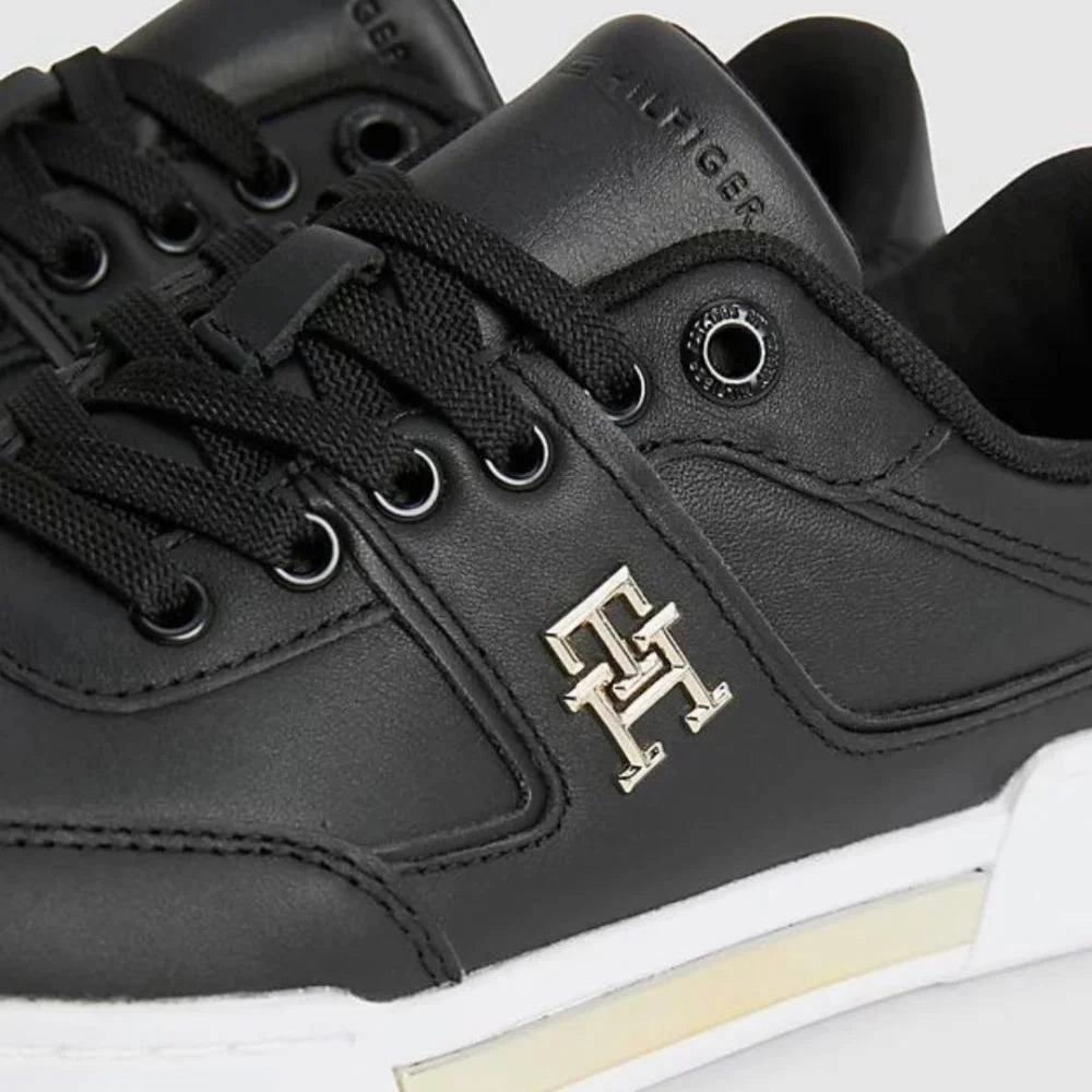 Prada Suede Sneakers Tommy Hilfiger Prep Court Sneaker Women - BLK