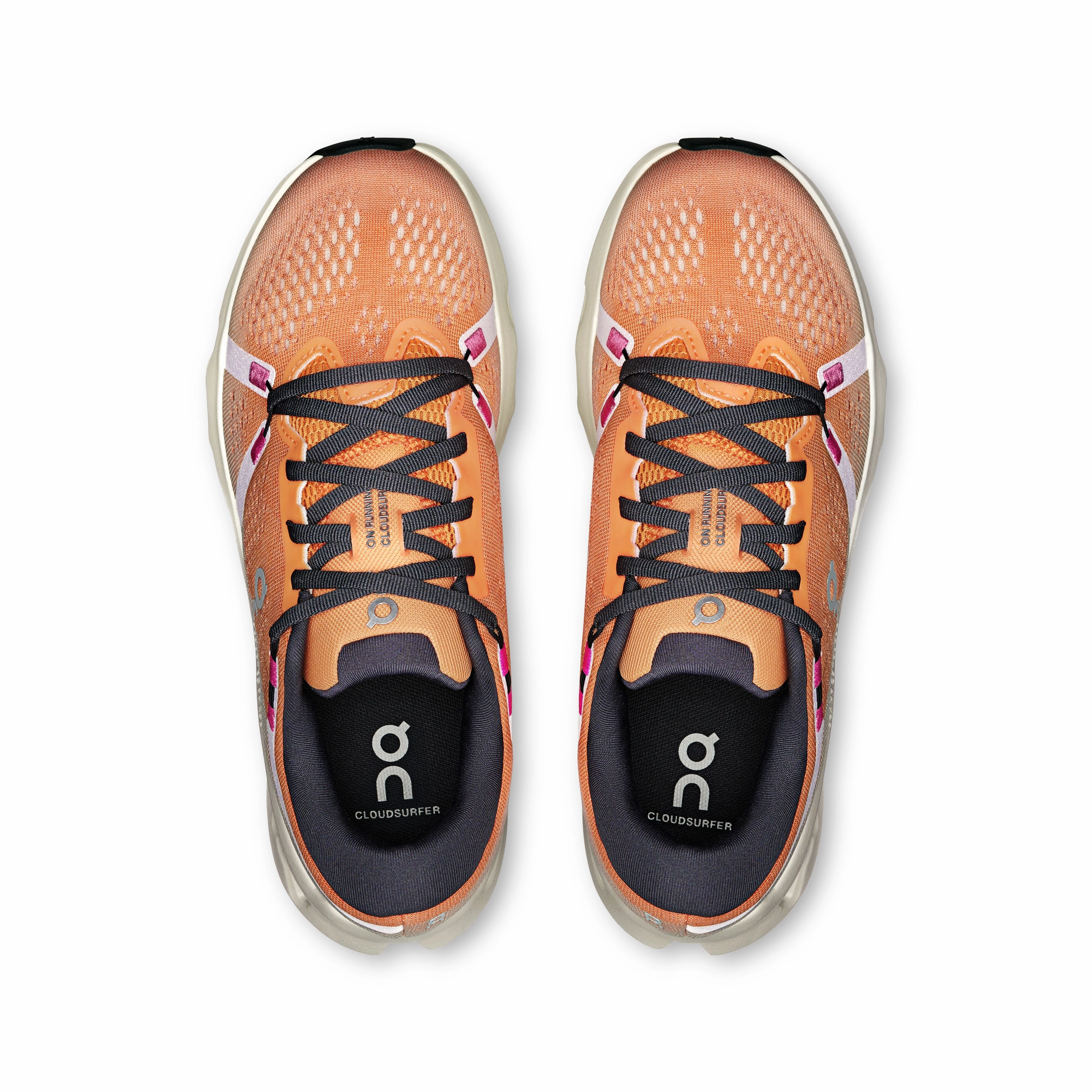 Women's On Cloudsurfer 2 Running Shoe in Tangerine | Ivory Adrenaline Gts Running Shoes