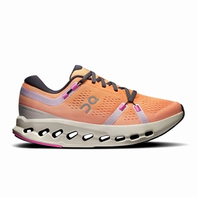Women's On Cloudsurfer 2 Running Shoe in Tangerine | Ivory Best Road Running Shoes