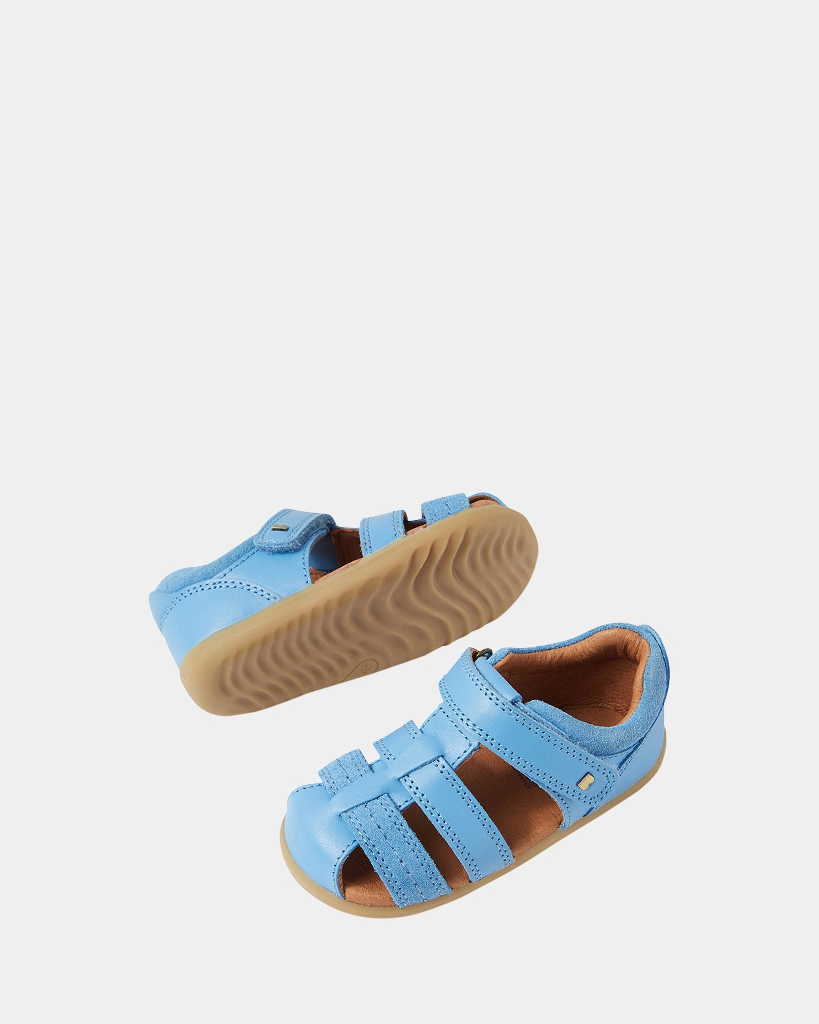 Step Up Roam Sandals Azure Blue Sandals By Soda