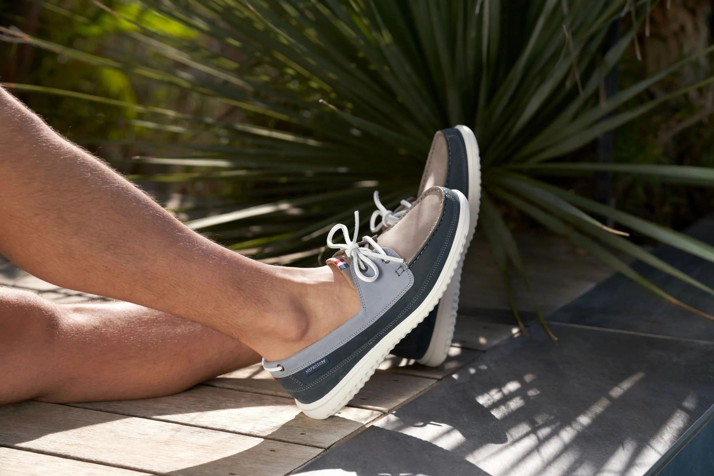 Casual Dress With Formal Shoes Trevis - Blue Multi