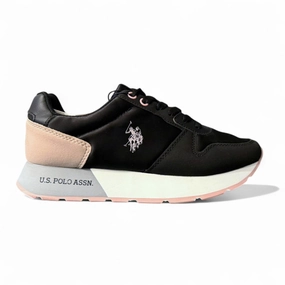 Brass Plum Sneakers U.S. POLO ASSN. Kitty 002 Sneakers Women - BLKPNK