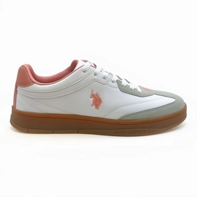 U.S. POLO ASSN. Vale WMN Glb 5Fx Sneakers - WHTPNK Reebok Club C Sneakers