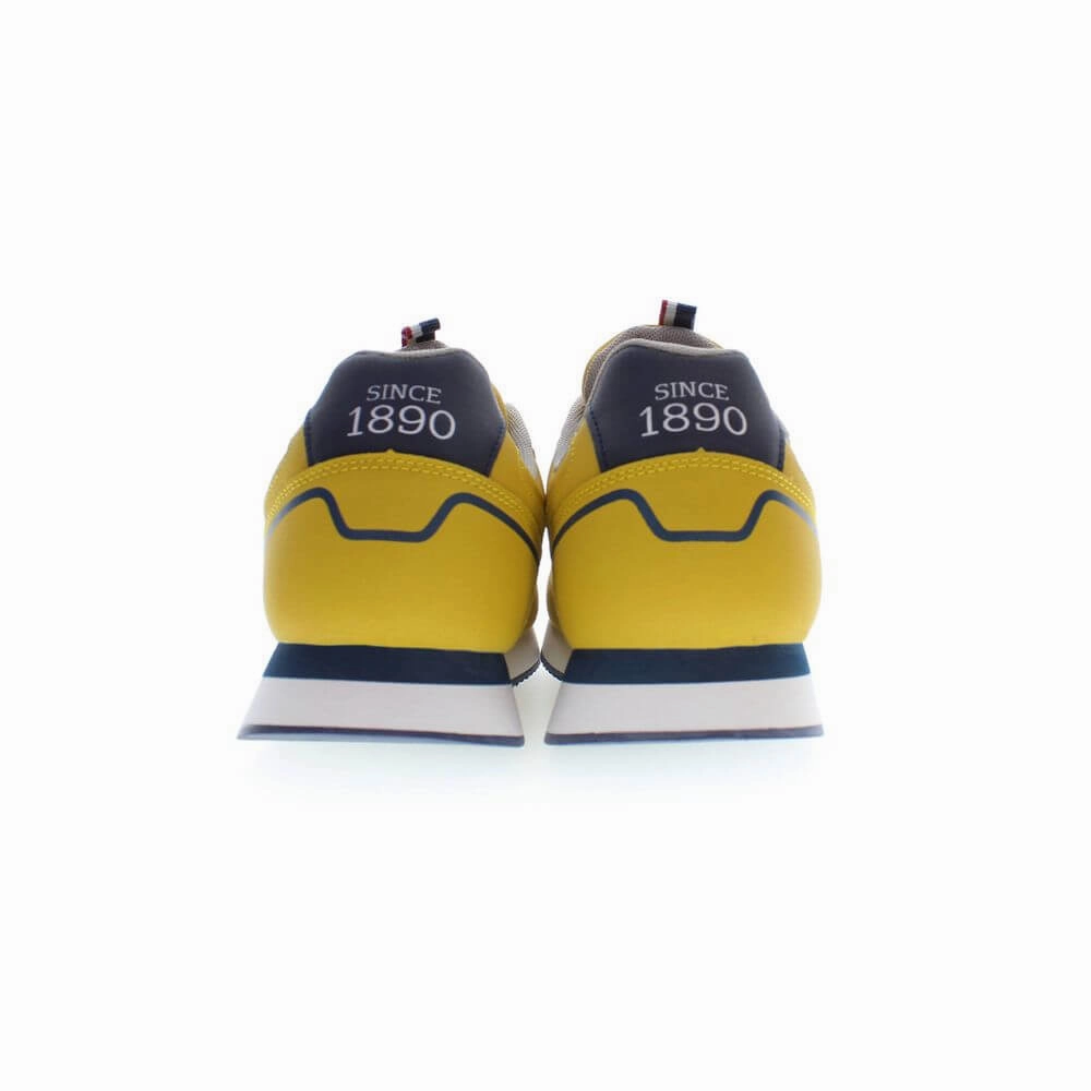 U.S. POLO ASSN. Yellow Polyester Men Sneaker Charms For Sneakers