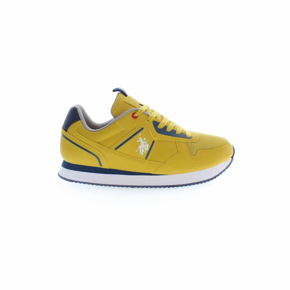 U.S. POLO ASSN. Yellow Polyester Men Sneaker Karina Sneakers