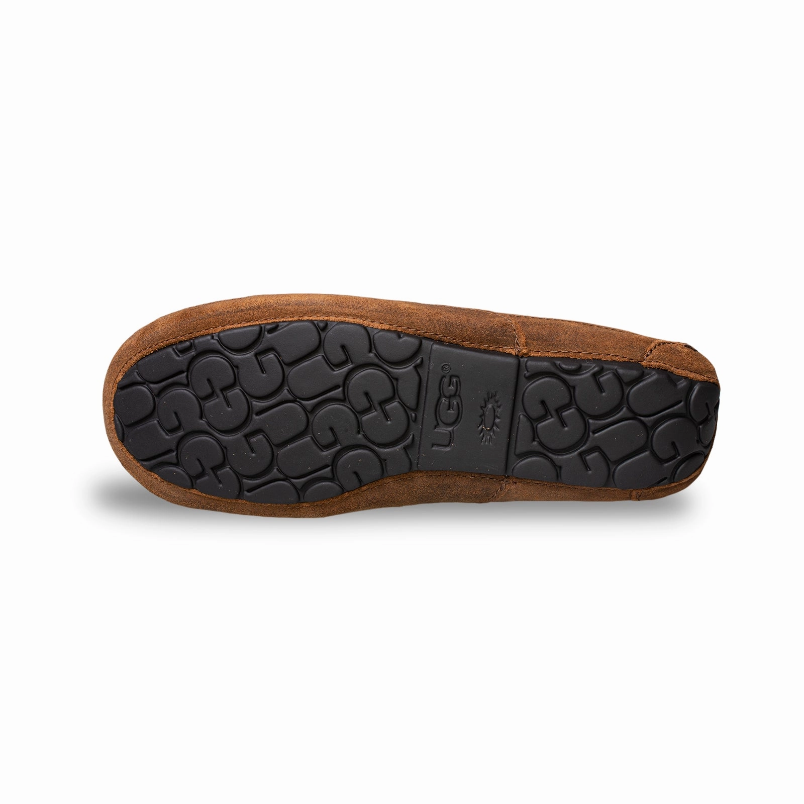 UGG Ascot Oiled Suede Chestnut Slippers - Men's Sliver Slippers