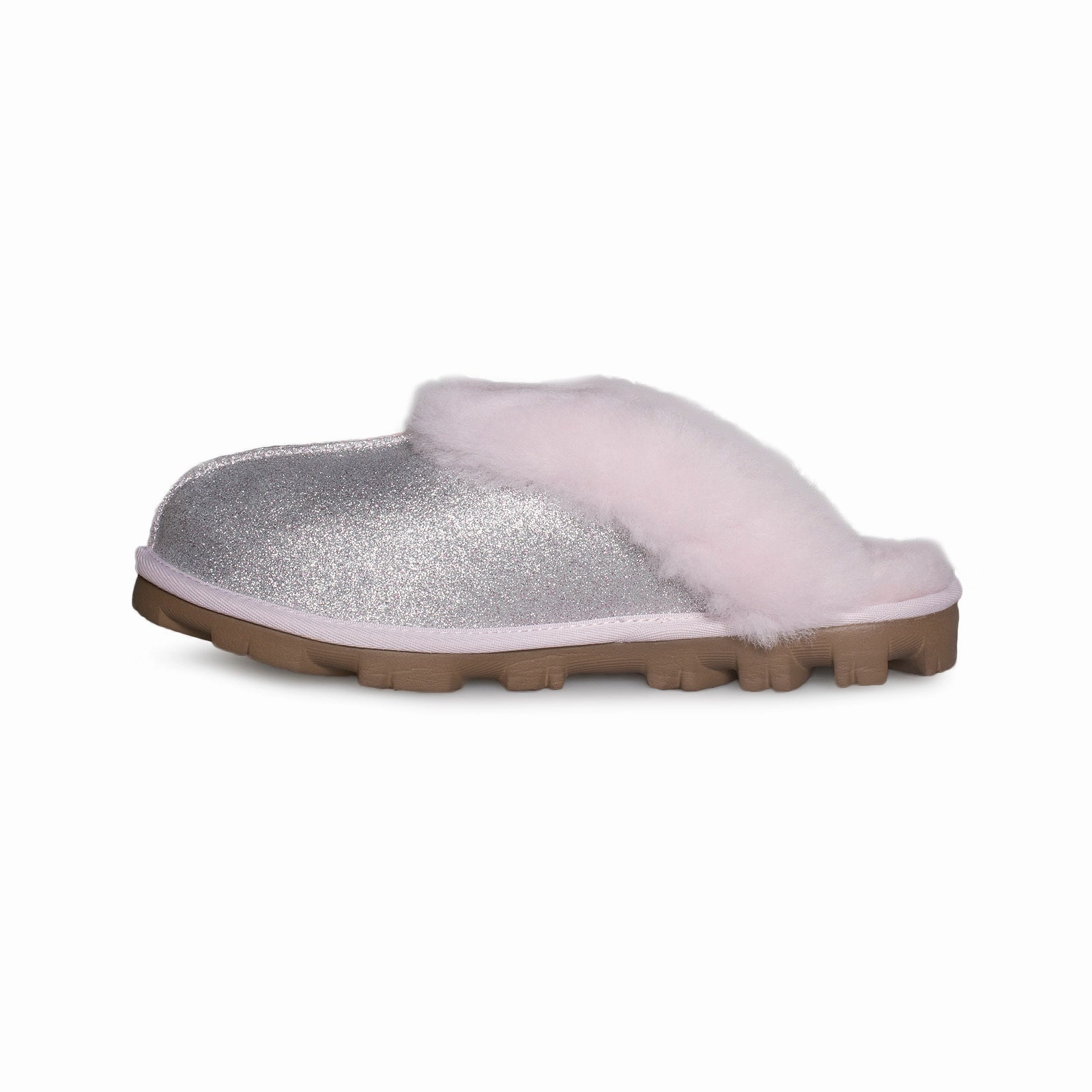 Grinch Bedroom Slippers UGG Coquette Sparkle Seashell Pink Slippers - Women's