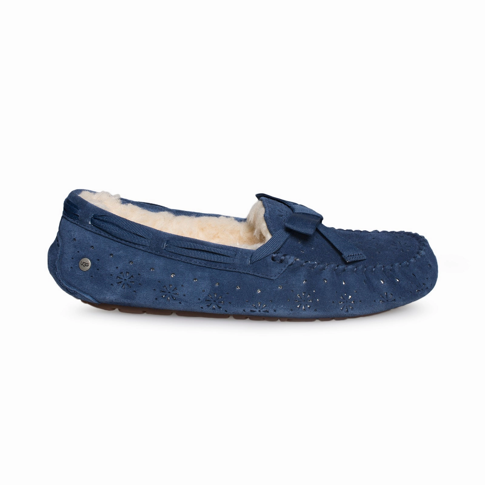 Eevee Slippers UGG Dakota Sunshine Perf Navy Slippers - Women's