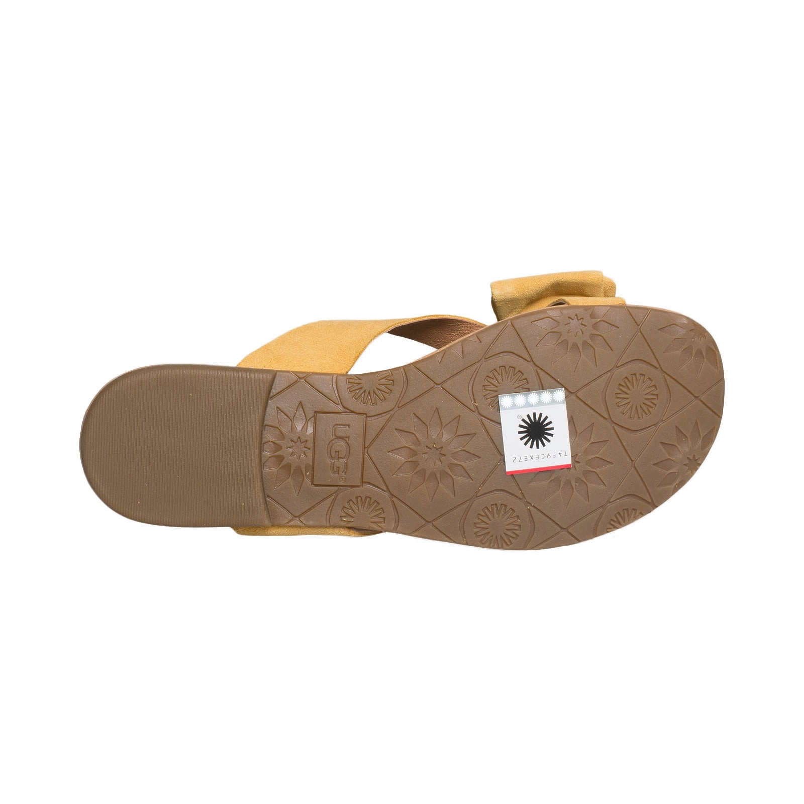 Born Leather Flip Flops UGG Fonda Sunflower Flip Flops - Women's