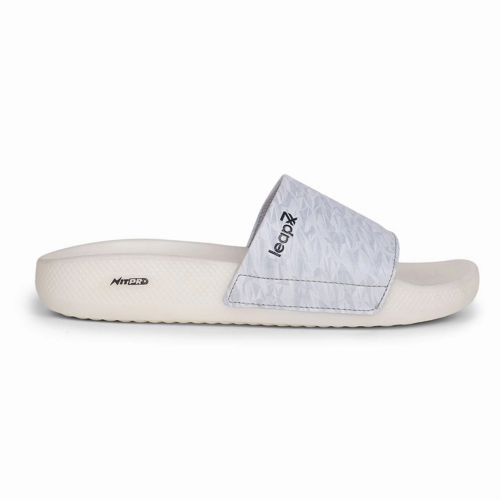 Leap7x By Liberty Men NITWALK-2 L.Grey Casual Slides Orthotic Slides