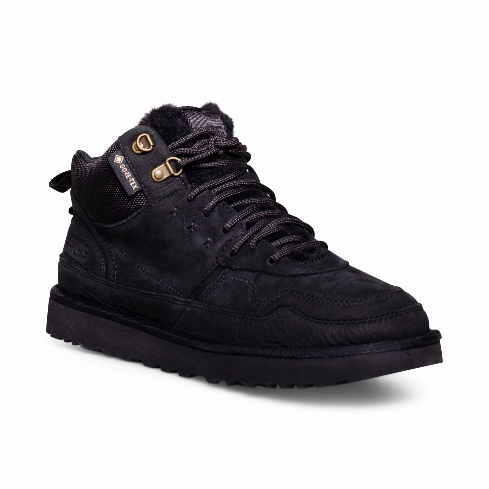 UGG Highland Hi GoreTex Black Sneakers - Women's Skel Sneakers