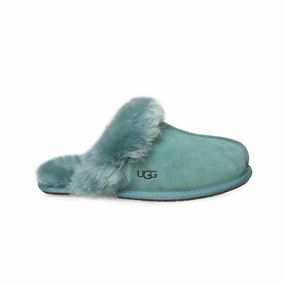 Slip Red Stitching UGG Scuffette II Atlantic Slippers - Women's