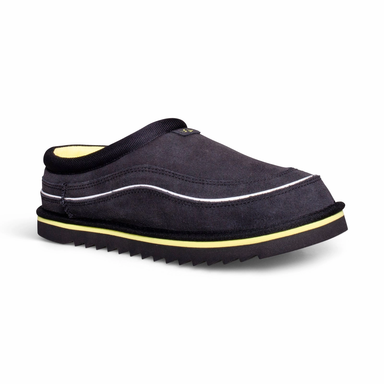 UGG Tasman Cali Wave Black / Pearfect  Slippers - Men's Heated Slippers Near Me