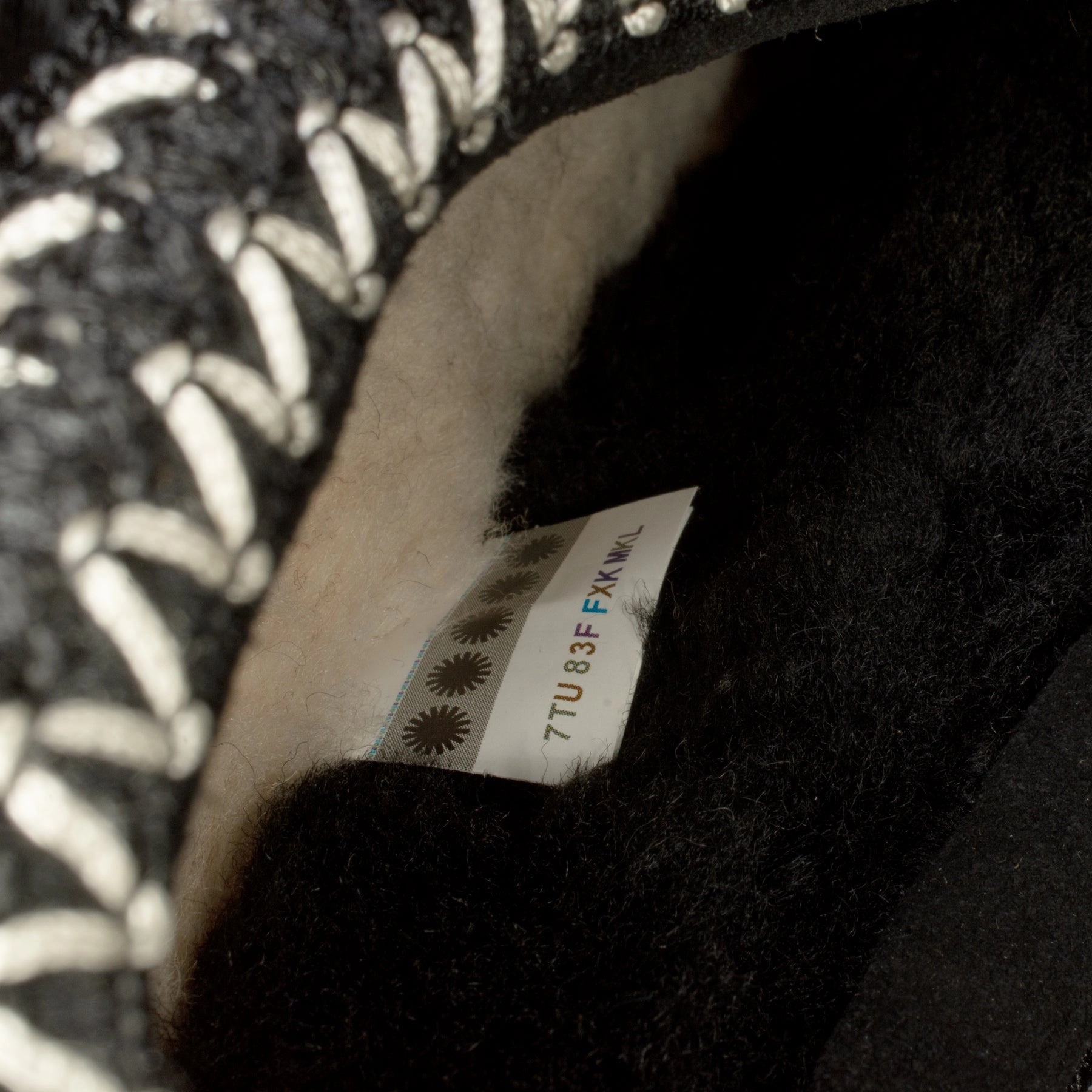 UGG Tasman Cow Print Black Slippers - Men's Lightweight Slippers For Summer