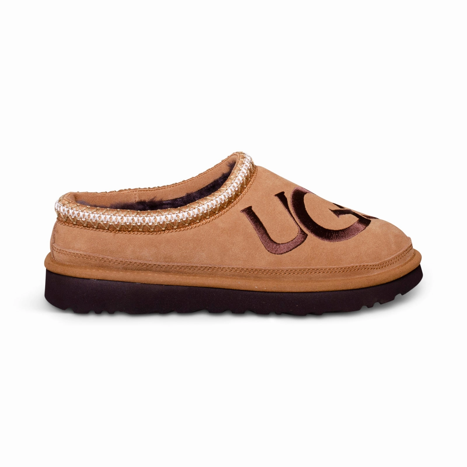 Dora Slippers UGG Tasman Logo Chestnut / Espresso Slippers - Men's
