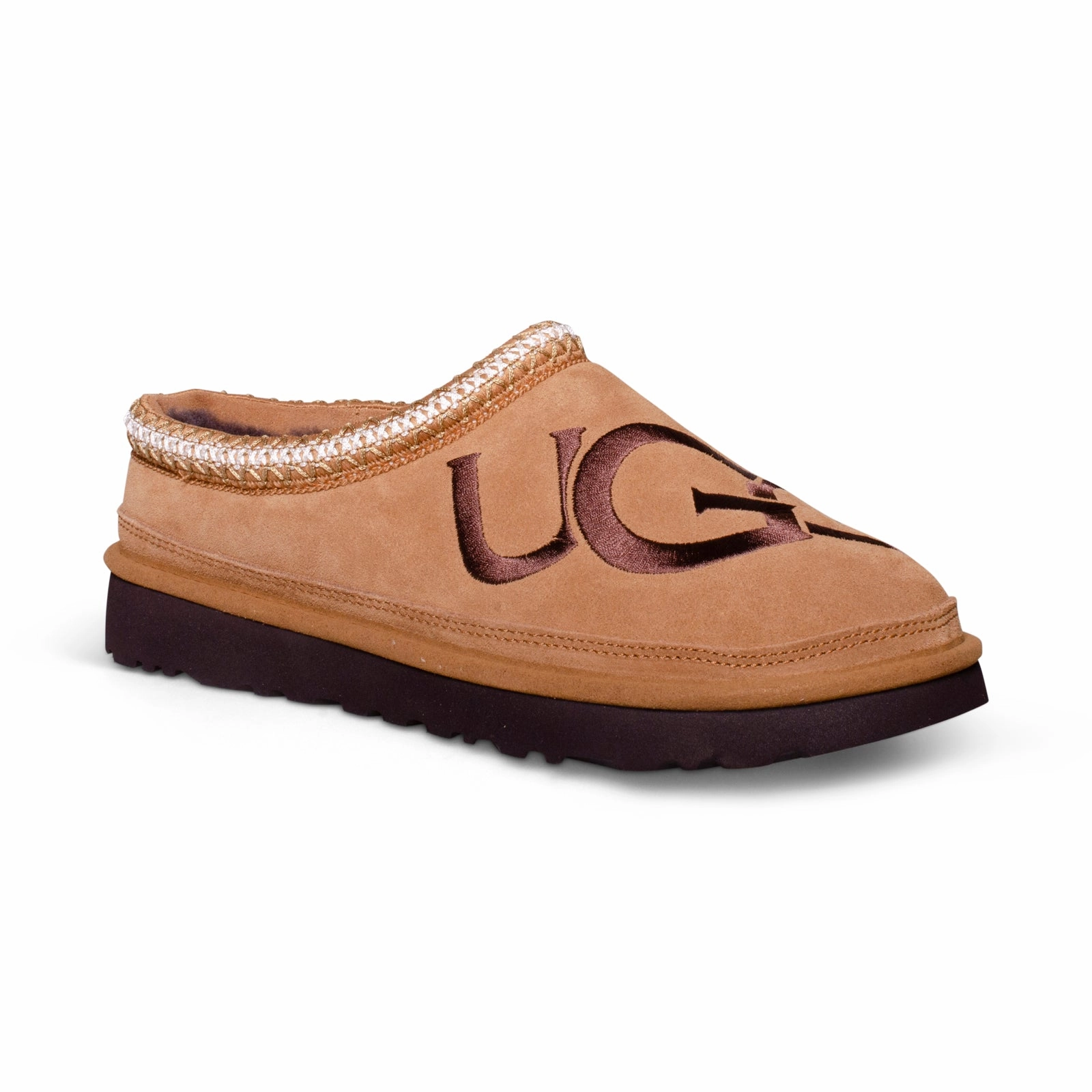 Slippers With Bow UGG Tasman Logo Chestnut / Espresso Slippers - Men's