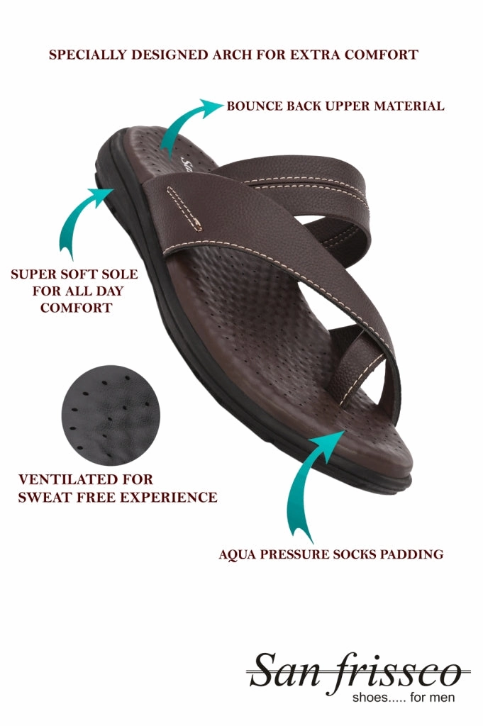 And Slippers Select Brown Comfort Slippers