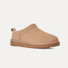 UGG W Classic Micro - Sand Washing Slippers Rubber Soles