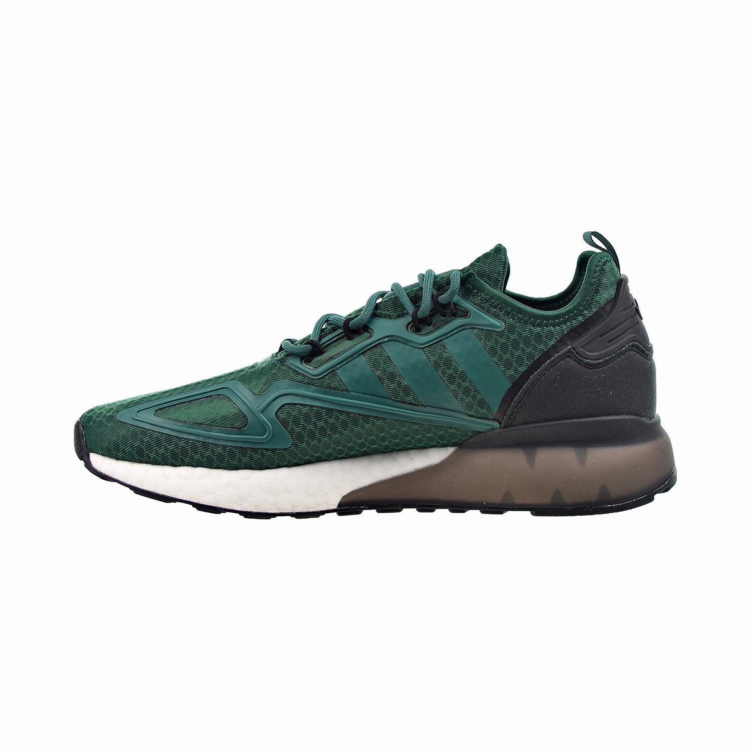 Adidas ZX 2K Boost Men's Shoes Collegiate Green-Cloud White Top Running Shoes 2024 Reviews
