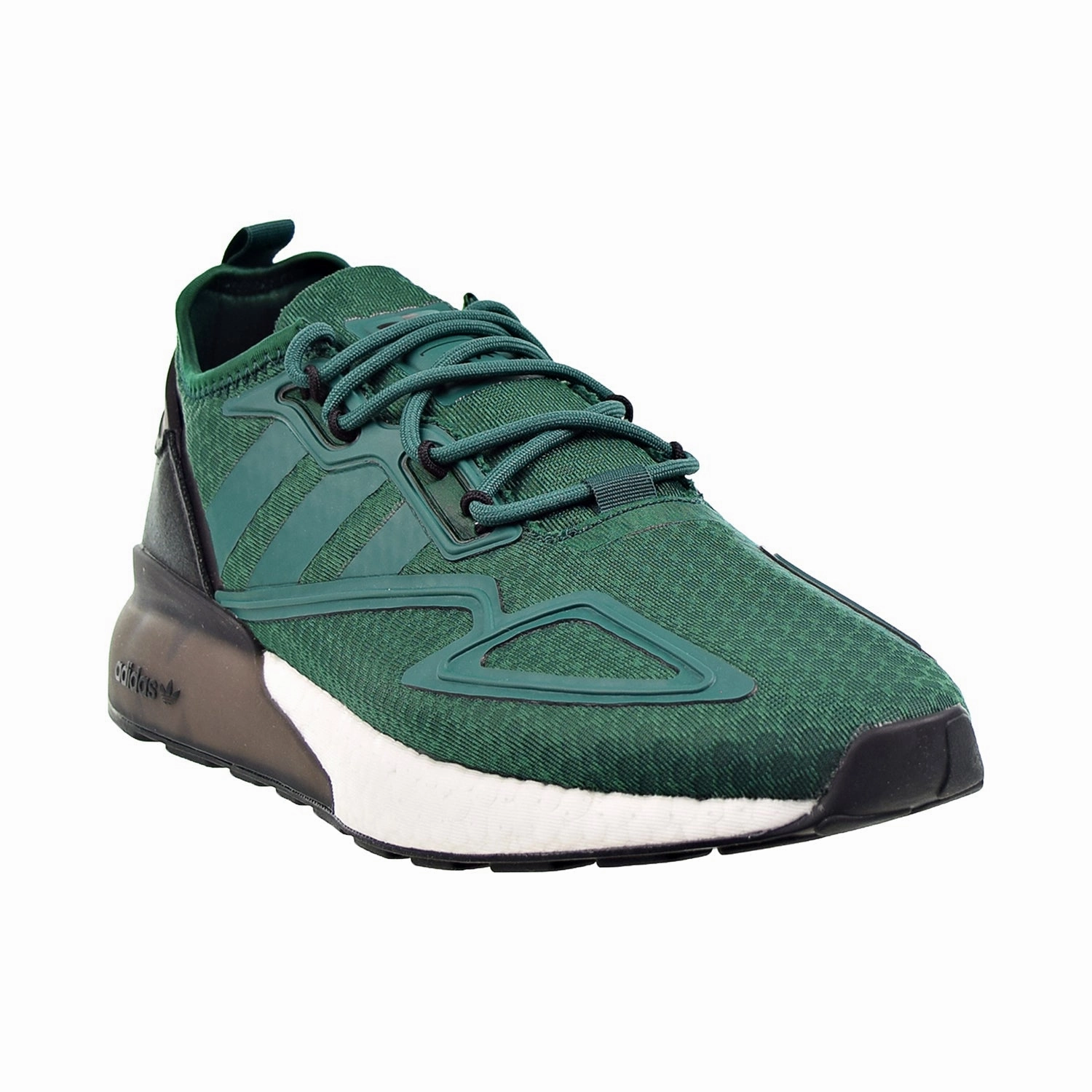 Adidas ZX 2K Boost Men's Shoes Collegiate Green-Cloud White Best Running Shoe For Pronation