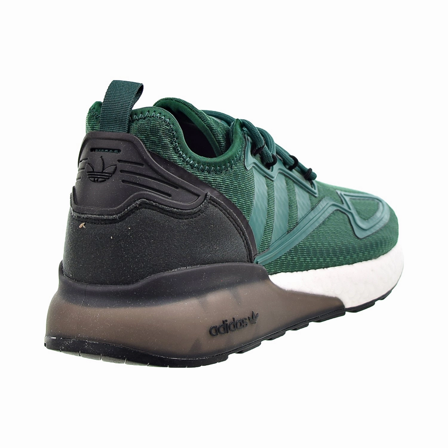 Adidas ZX 2K Boost Men's Shoes Collegiate Green-Cloud White Good Running And Workout Shoes