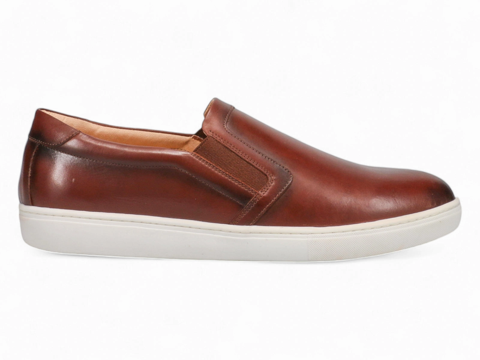 Michael Ellis Bailey Slip-On Sneaker Tobacco Cloudfoam Casual Shoes