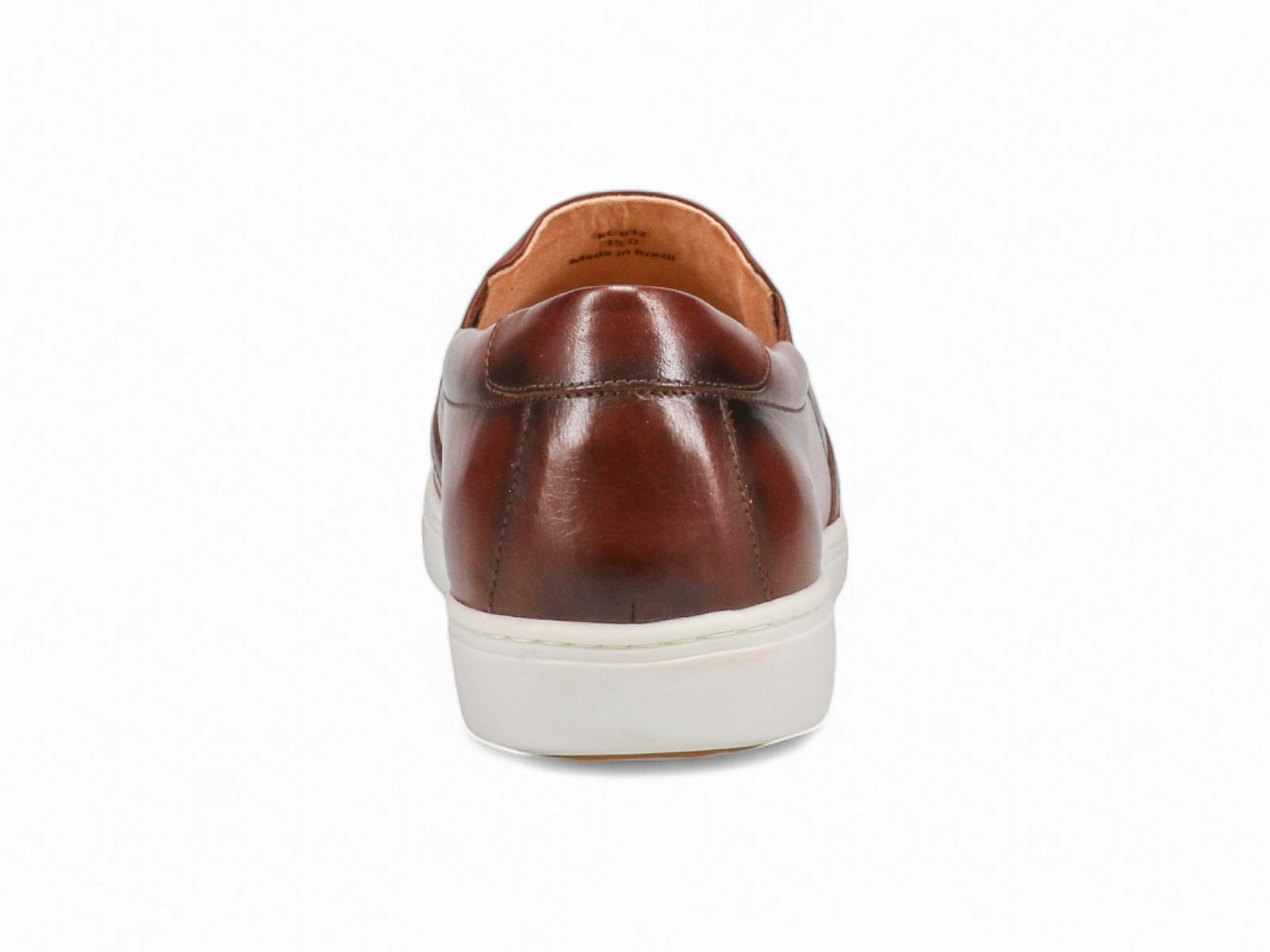 Casual Vegan Shoes Michael Ellis Bailey Slip-On Sneaker Tobacco