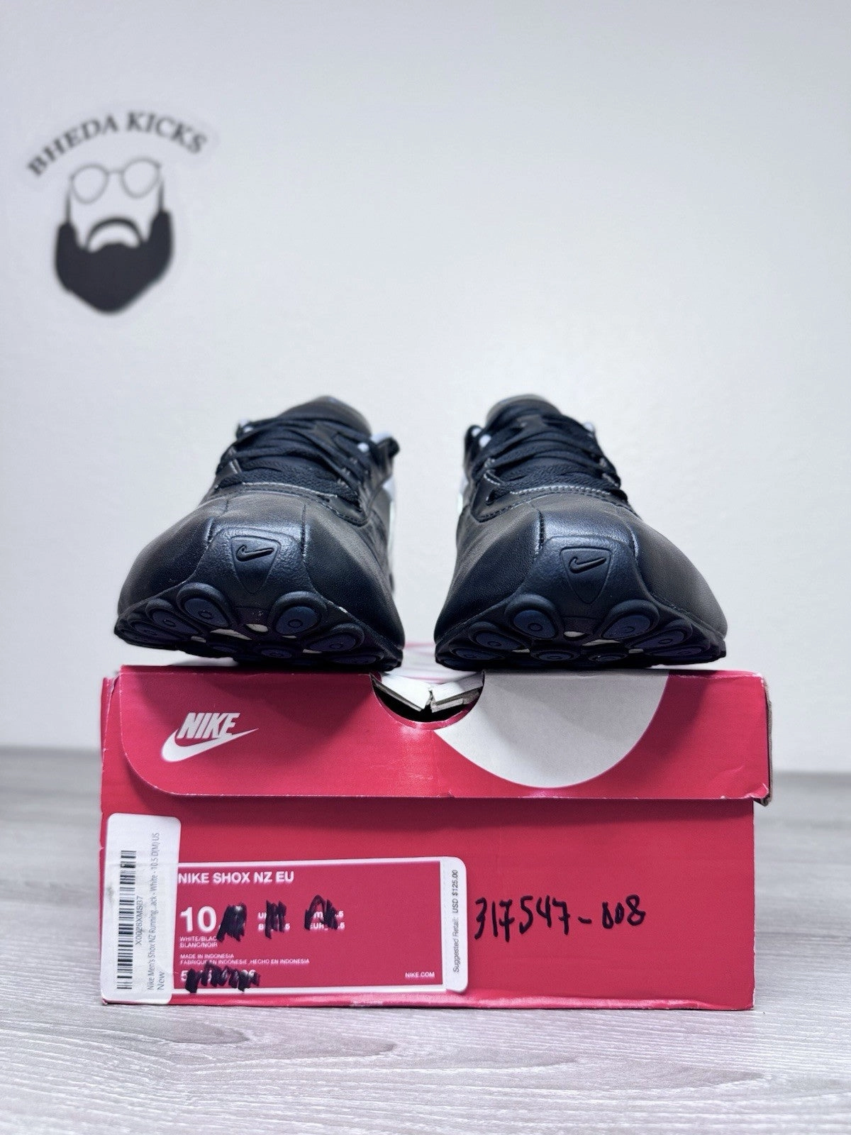 Size 10 - Nike Shox Deliver 317547-008 Mens Shoes Sneakers Gray Obsidian Asics Solution Swift Ff 2 Tennis Shoe