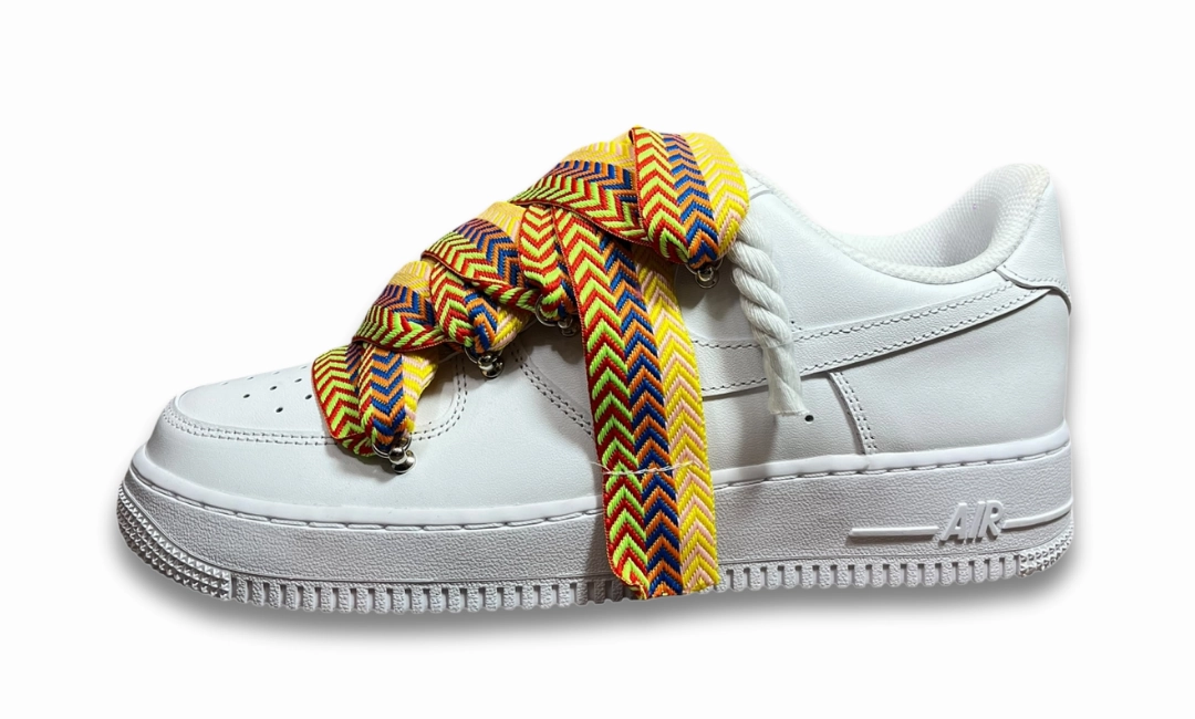 Nike Air Force 1 Double Rope Laces Lanvin Yellow Free Asics Running Shoes