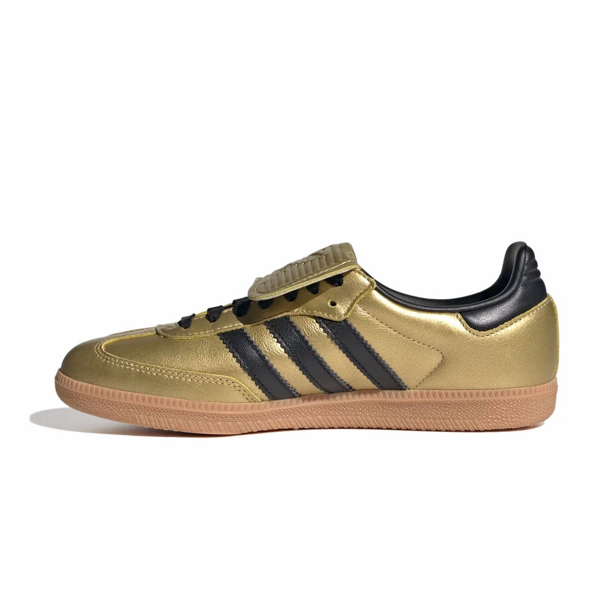Wmns Samba Long Tongue 'Gold Metallic Black Gum' Adidas Weightlifting Shoe