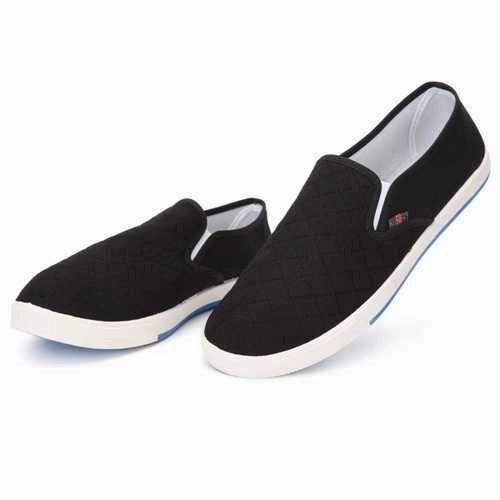 Canvas Breathable Slip On Loafers Casual Men Solid Cotton Shoes Driving Shoes Childrens Casual Shoes