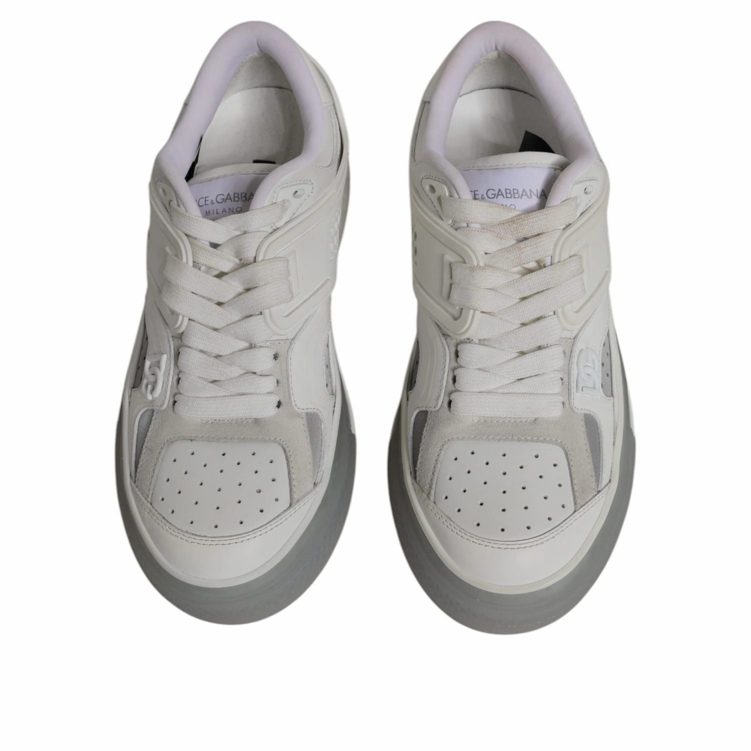 Image Sneakers Dolce & Gabbana White DG Logo CUSTOM 2.Zero Sneakers Shoes