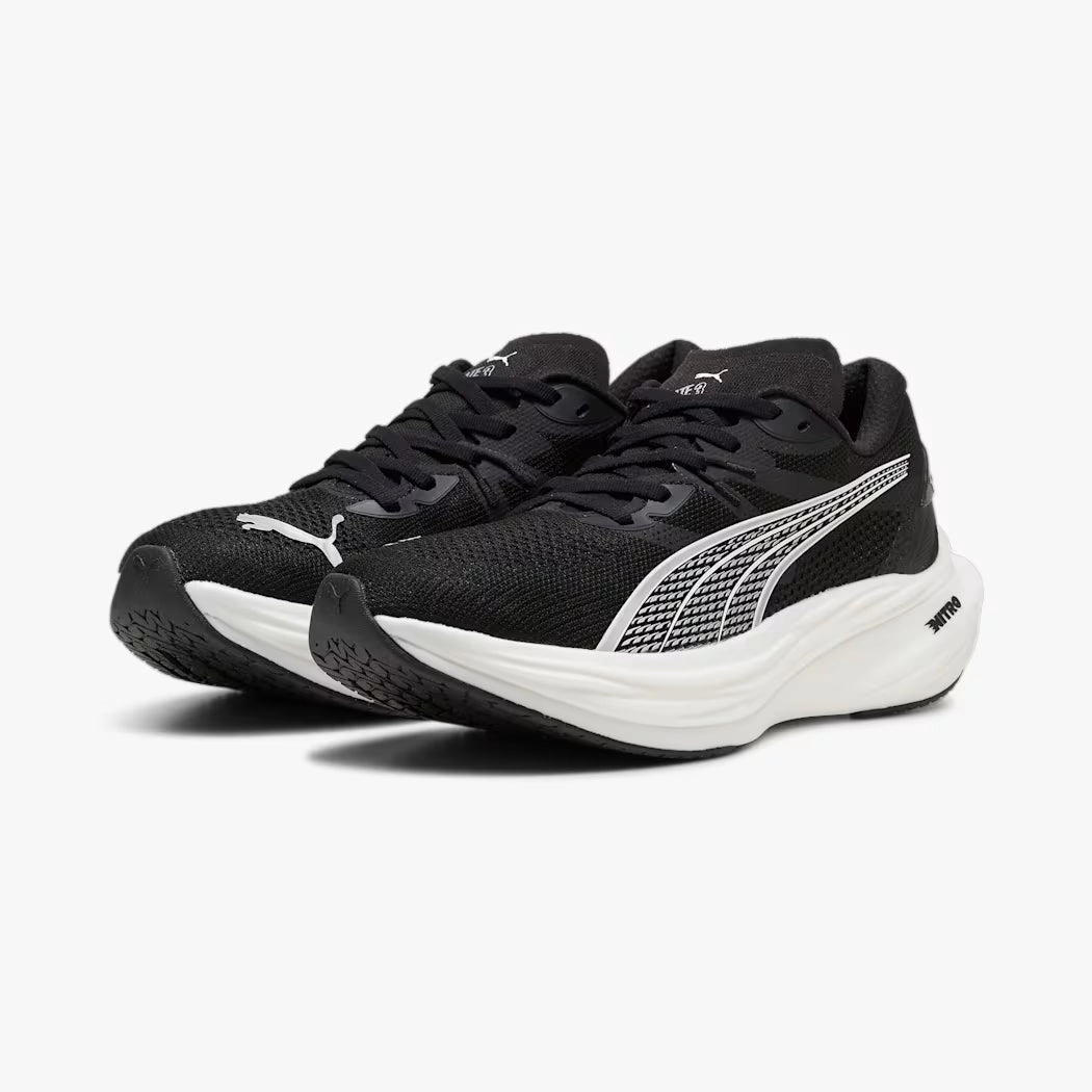 Mens Deviate Nitro 3 - PUMA BLACK-PUMA WHITE Asics Novablast 5 Fast Running Shoes