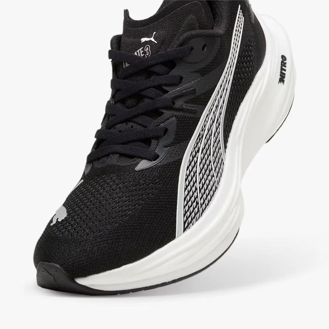 Mens Deviate Nitro 3 - PUMA BLACK-PUMA WHITE Asics Indoor Shoes