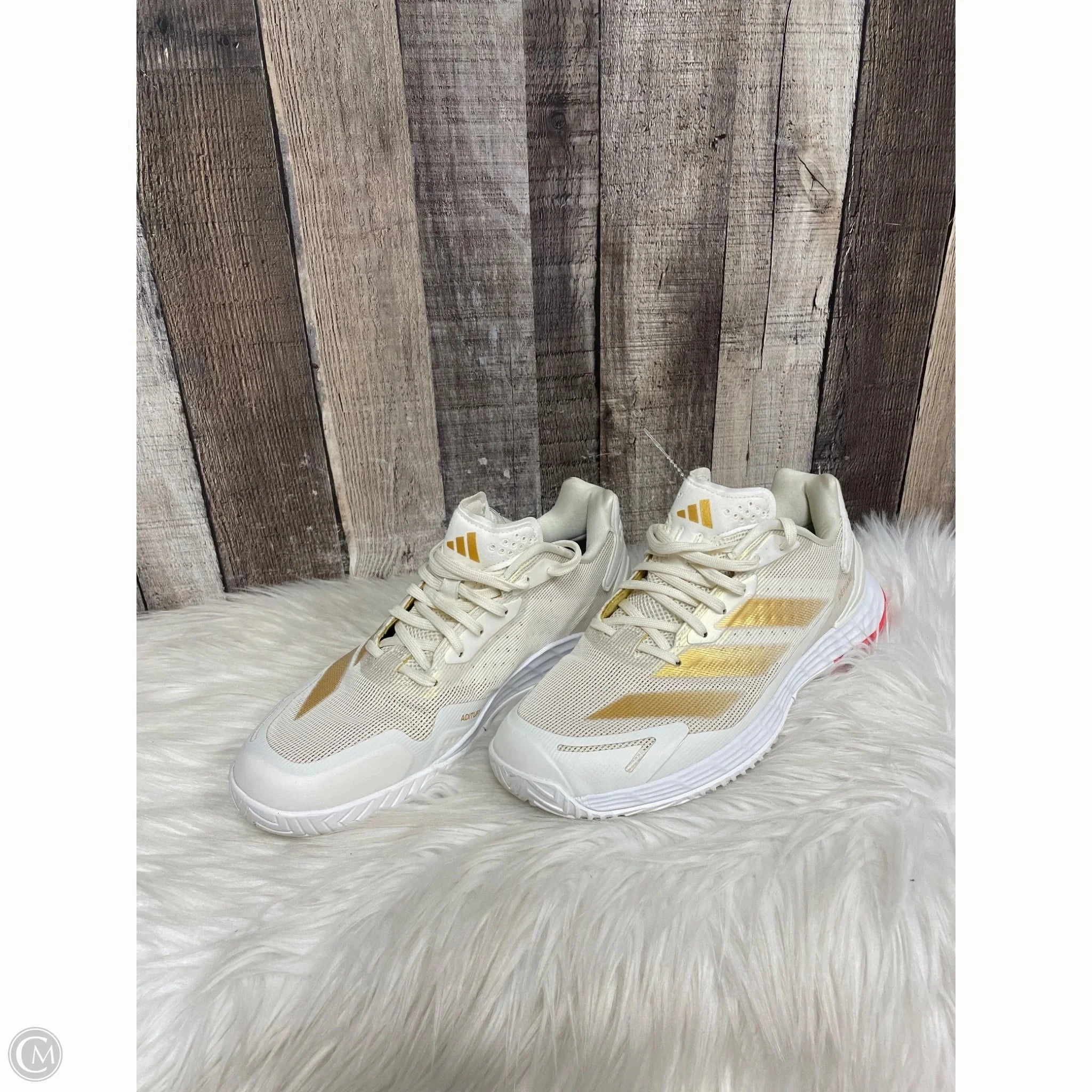 Shoes Athletic By Adidas In White, Size: 8.5 Adidas Cortez Shoes