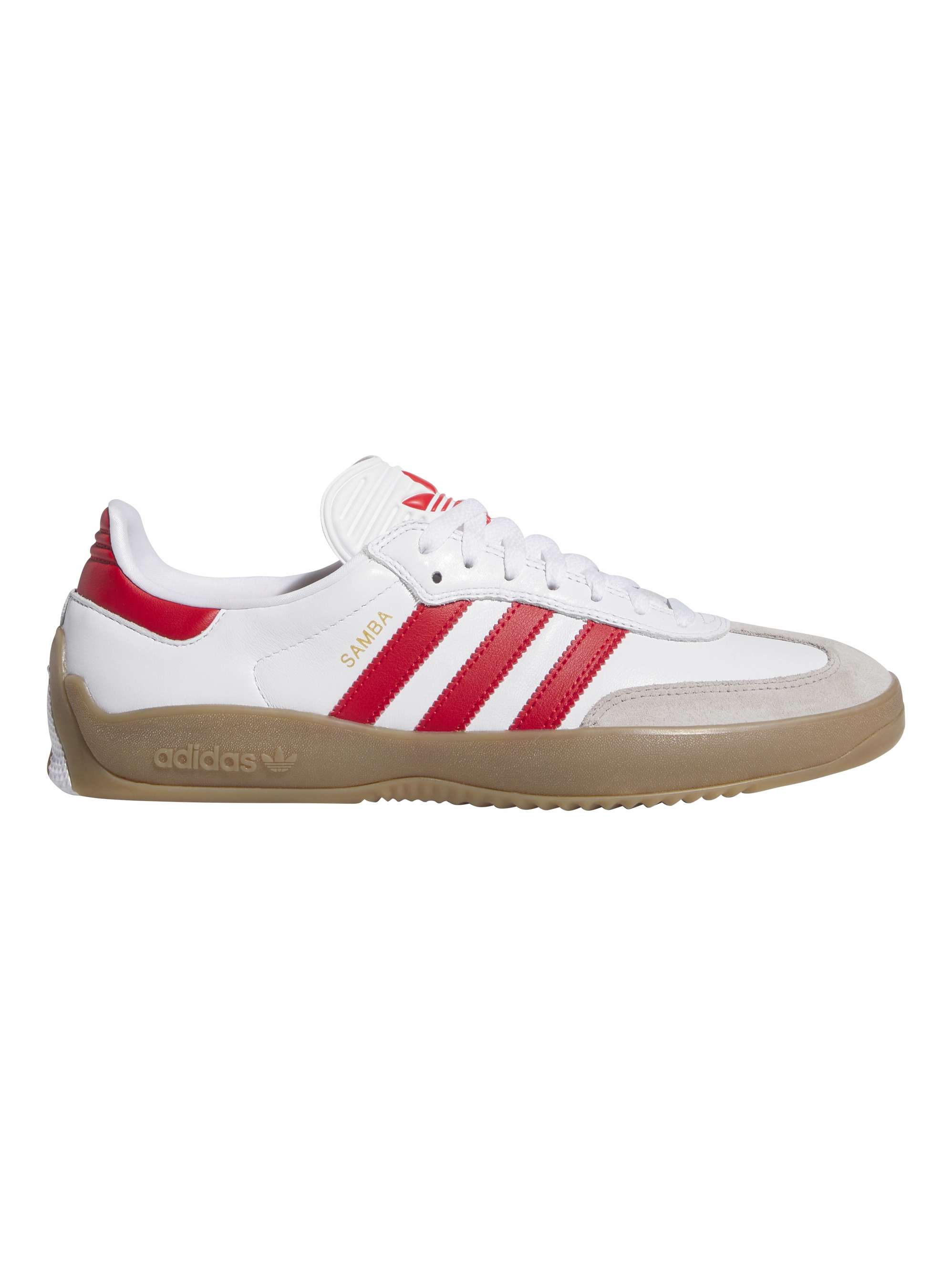 Adidas Puig Samba - FTW White / Better Scarlet / Gum Best Adidas Hiking Shoes