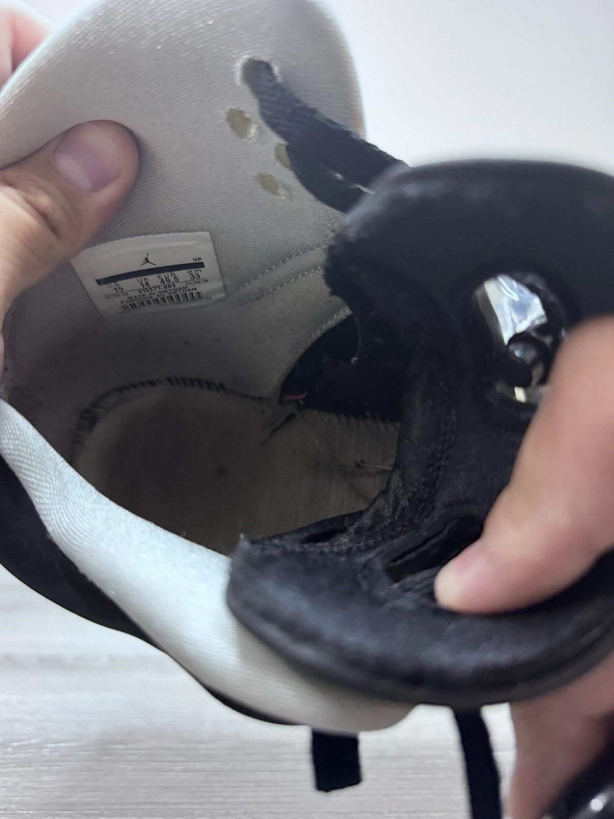 Size 15 - Nike Air Jordan Spizike 'Oreo' 315371-004 Shoes Men's Sneakers Asics Shoes Noosa Tri 13