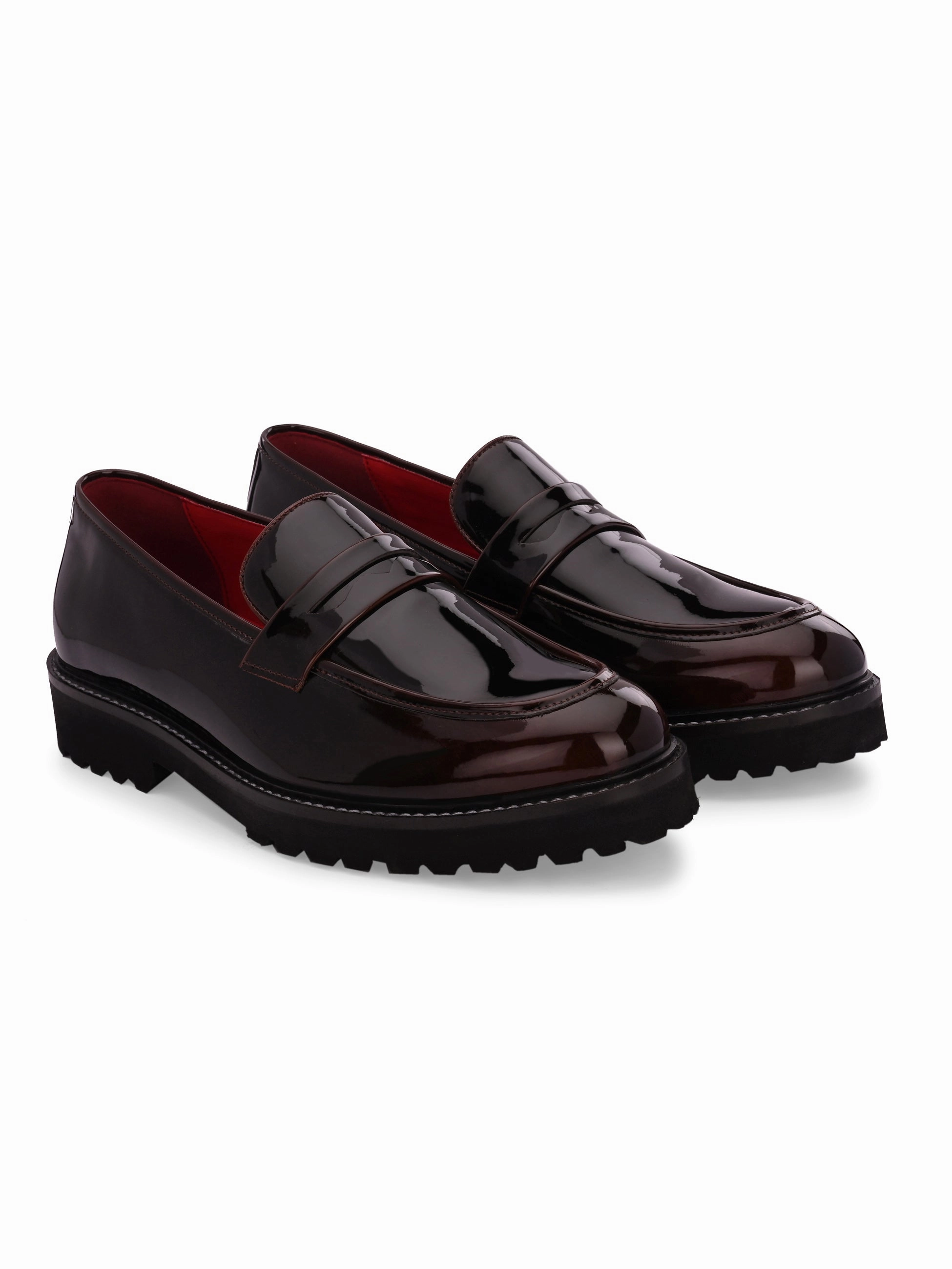 Seoul Pine Chunky Loafers Bit Loafers With Suit