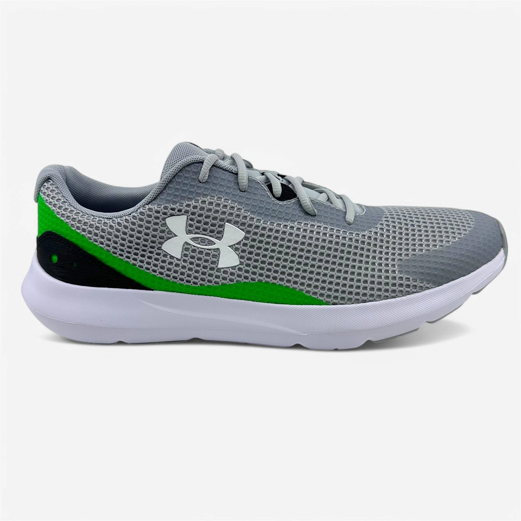 Under Armour UA Surge 3 Gray Black Mens Size 14 Athletic Sneaker Shoe Stores At Birch Run