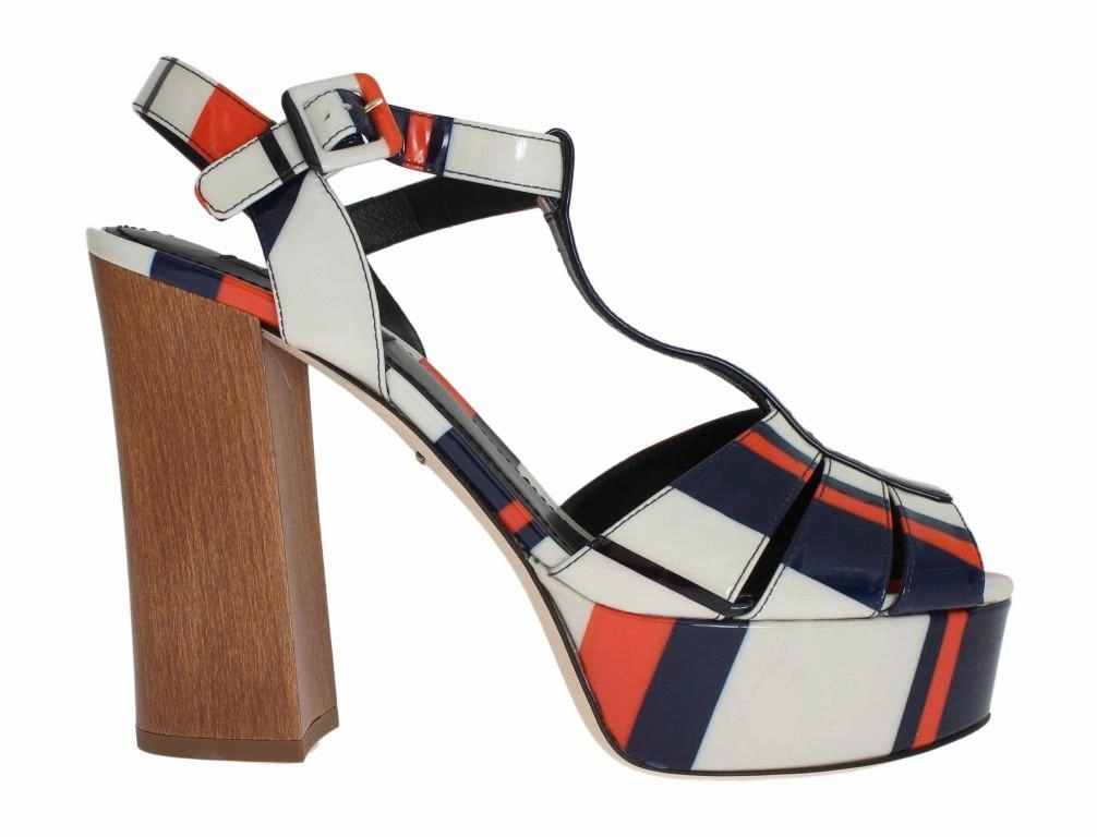 Sandals Price Multicolor Leather Ankle Strap Sandals