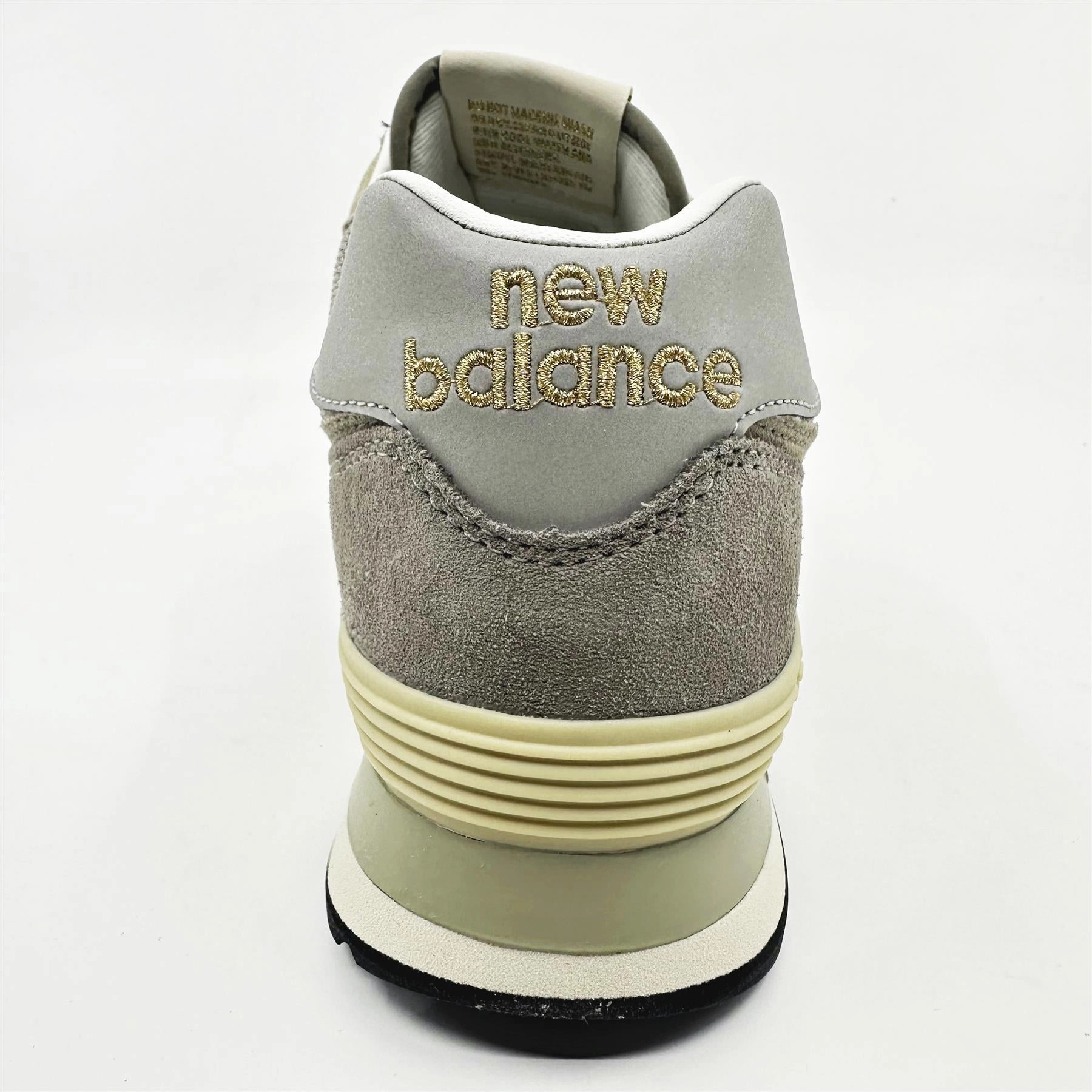 New Balance 574 Un-N-Ding Grey Tan Cream Men Athletic Sneaker U574GDY Air Max Intrlk Lite Running Shoe