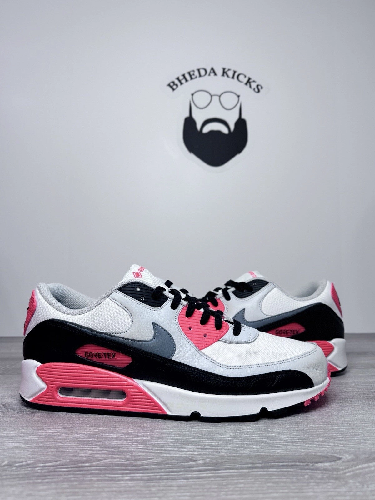 Asics Gel Contend Shoe Size 14 - Nike Air Max 90 GoreTex Infrared Mens FD5810-101 Preowned