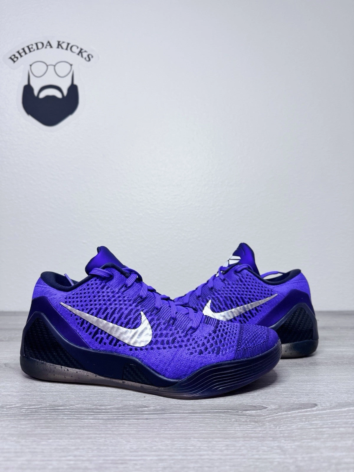 Asics Conviction X Cross Trainer Shoe Size 10.5 - Nike Kobe 9 IX Elite Low Moonwalker OG 2014 639045-515 Preowned