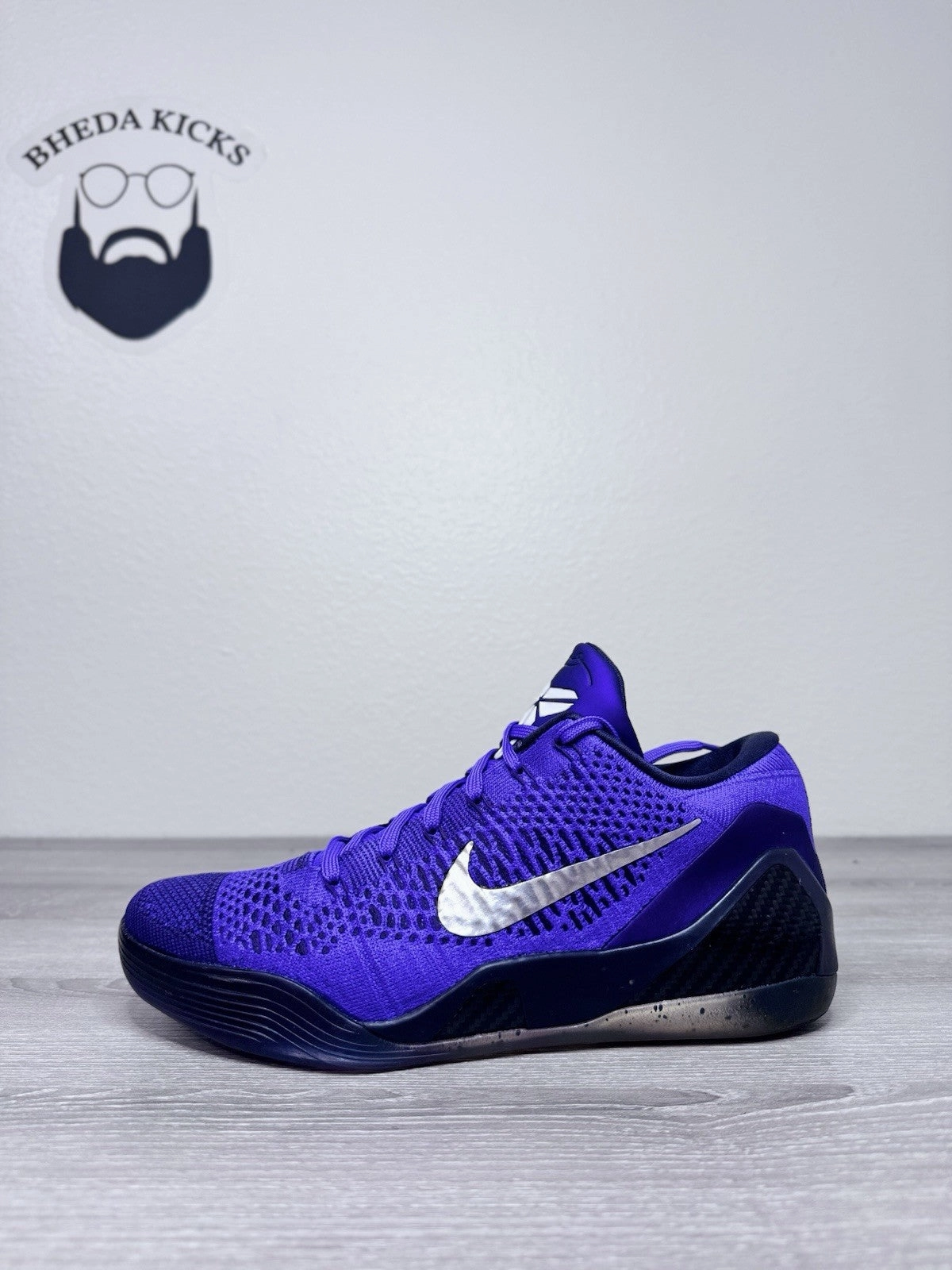 Size 10.5 - Nike Kobe 9 IX Elite Low Moonwalker OG 2014 639045-515 Preowned Leather Shoes Asics