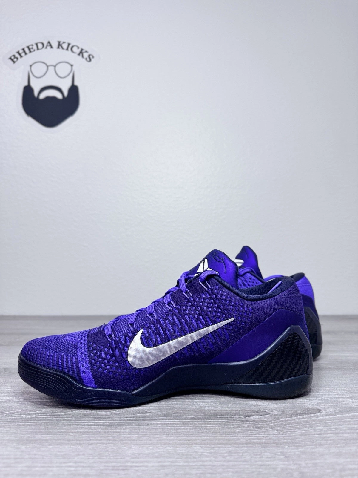 Size 10.5 - Nike Kobe 9 IX Elite Low Moonwalker OG 2014 639045-515 Preowned Asics Race Day Shoes