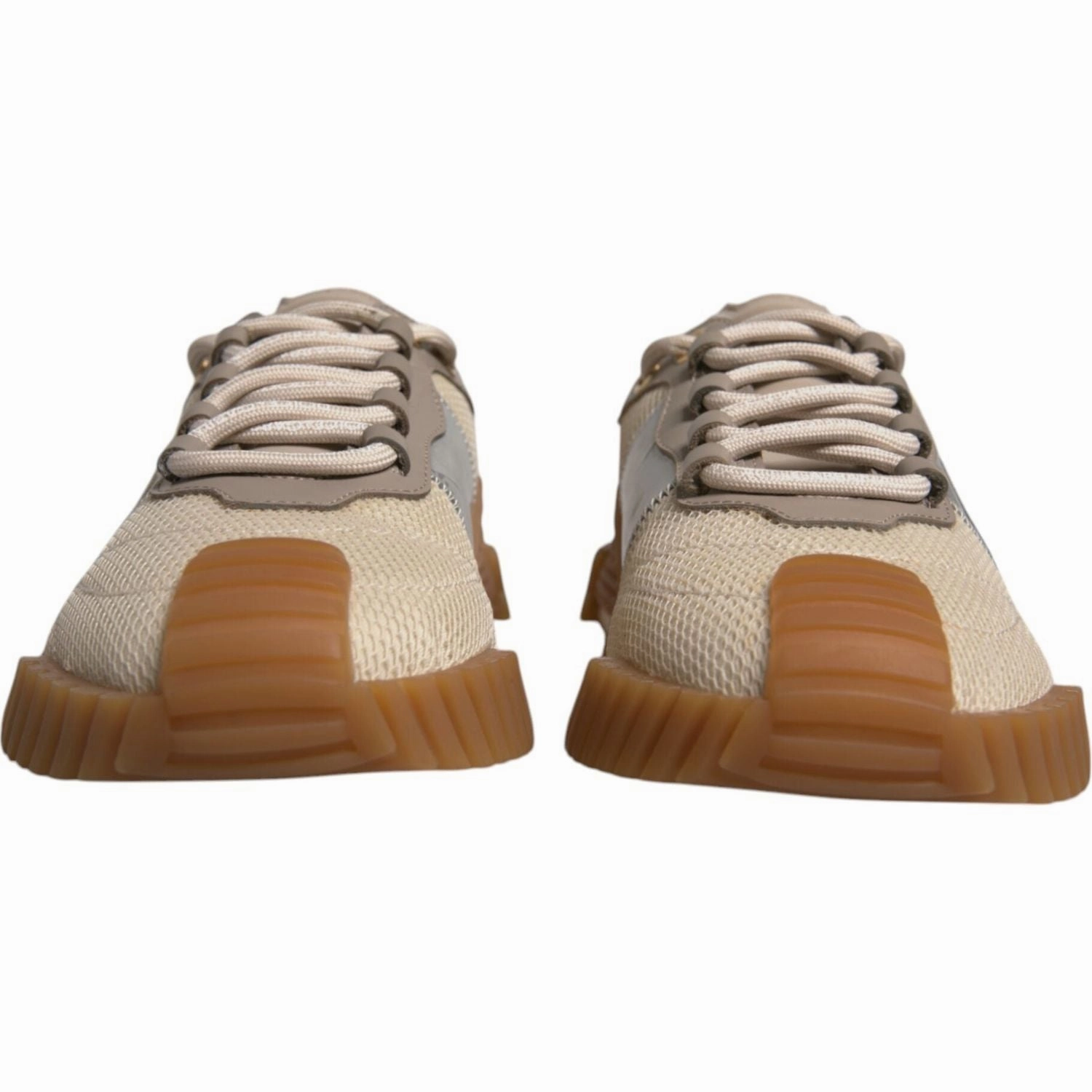 Dolce & Gabbana Multicolor Lace Up Low Top NS1 Sneakers Shoes Sneakers Polo