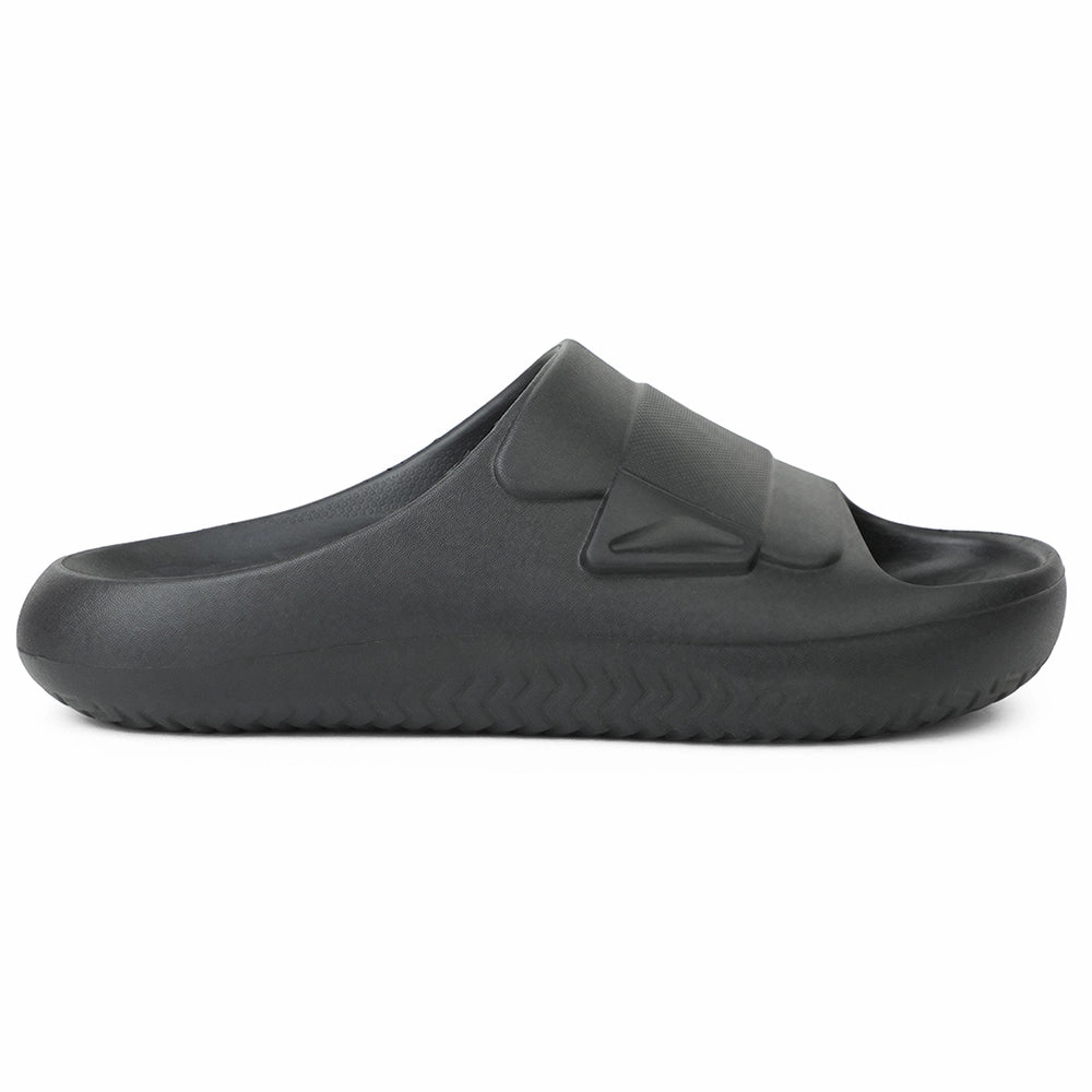 Eberjey Slippers A-HA Black Casual Slides For Men DREAMWALKM By Liberty