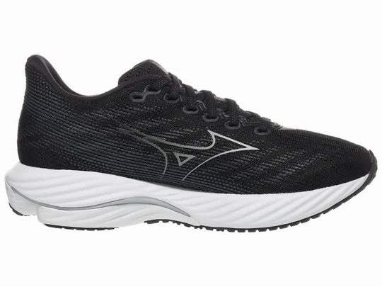 Mizuno | Wave Rider 28 | Women's | Black/Harbor Mist Mid Top Trail Running Shoes